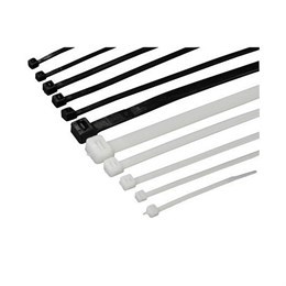 Хомут пластиковый 4(3,6)х150 белый 1/100шт 12951