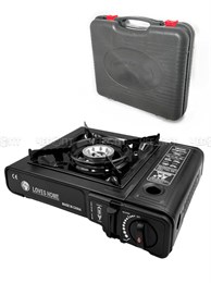 Плита портативная газовая в кейсе пьезо Переходник GOODSEE 12452